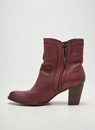 Bottines/boots talon bottier talon de 7 à 9cm violet KARSTON femme