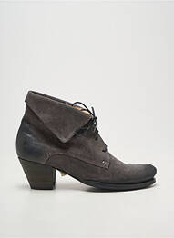 Bottines/boots cubain talon de 4 à 6cm gris KARSTON femme