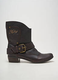 Bottines/boots bout pointu talon de 4 à 6cm marron REPLAY femme