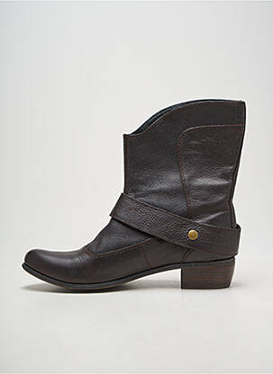 Bottines/boots bout pointu talon de 4 à 6cm marron REPLAY femme