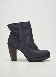 Bottines/boots bout pointu talon de 7 à 9cm bleu FELMINI femme
