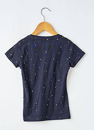 T-shirt coupe cintrée manches courtes bleu PETROL INDUSTRIES fille