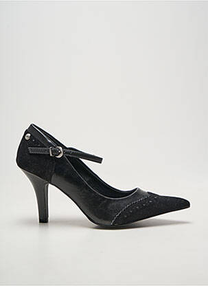 Escarpins type de semelle amortissante talon de 7 à 9cm noir LPB femme