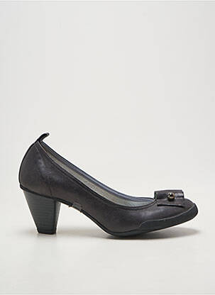 Escarpins cubain talon de 4 à 6cm noir DERNIERE VERSION femme