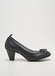 Escarpins cubain talon de 4 à 6cm noir DERNIERE VERSION femme