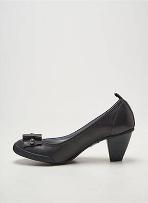 Escarpins cubain talon de 4 à 6cm noir DERNIERE VERSION femme