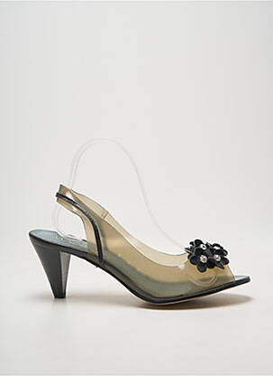 Escarpins cubain talon de 7 à 9cm noir MADISON femme