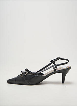 Sandales/nu pieds talon aiguille talon de 4 à 6cm noir TOO MUCH femme