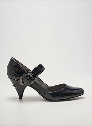 Escarpins cubain talon de 7 à 9cm noir LES P'TITES BOMBES femme