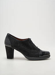 Derbies matière lisse talon de 7 à 9cm noir KARSTON femme