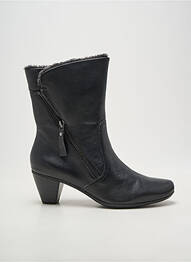Bottines/boots cubain talon de 4 à 6cm noir SWEET femme