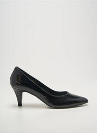 Escarpins tissage vernis talon de 4 à 6cm noir BRENDA ZARO femme