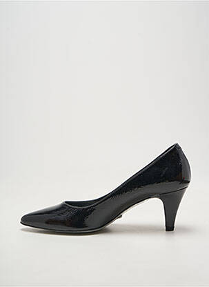 Escarpins tissage vernis talon de 4 à 6cm noir BRENDA ZARO femme
