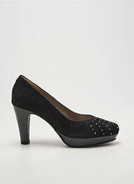 Escarpins type de semelle amortissante talon de 7 à 9cm noir BRENDA ZARO femme