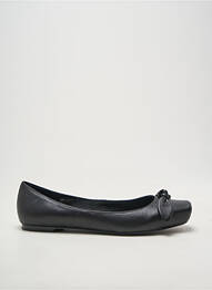Ballerines tissage satiné talon plat jusqu'à 3cm noir INDOCHINE 1928 femme