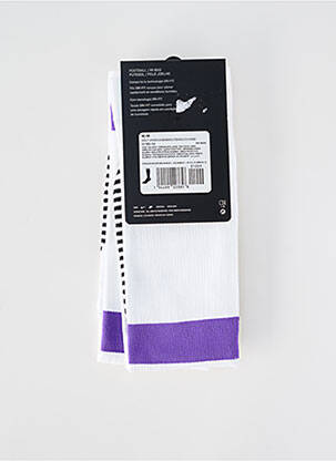 Chaussettes stretch blanc NIKE unisexe