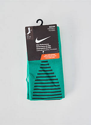 Chaussettes stretch vert NIKE unisexe