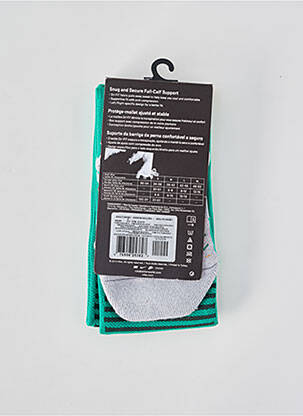 Chaussettes stretch vert NIKE unisexe
