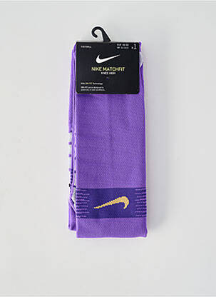 Chaussettes sport football violet NIKE homme