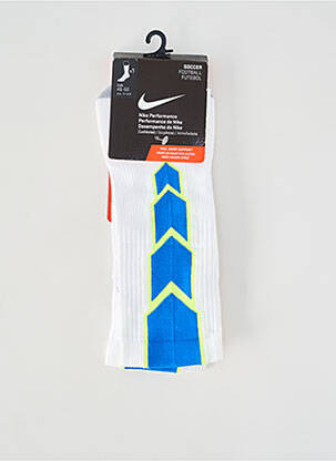 Chaussettes sport football blanc NIKE homme