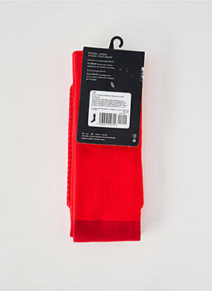 Chaussettes sport football rouge NIKE homme