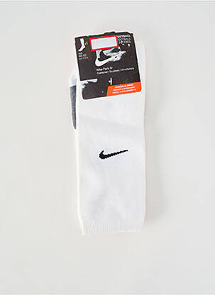 Chaussettes sport football blanc NIKE homme