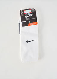 Chaussettes stretch blanc NIKE homme