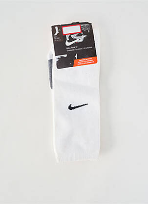 Chaussettes sport football blanc NIKE homme