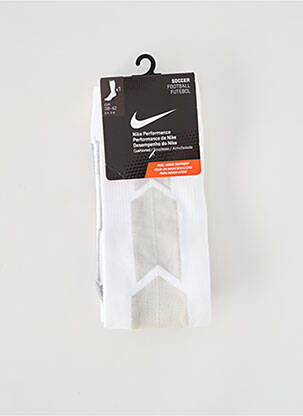 Chaussettes sport football blanc NIKE homme