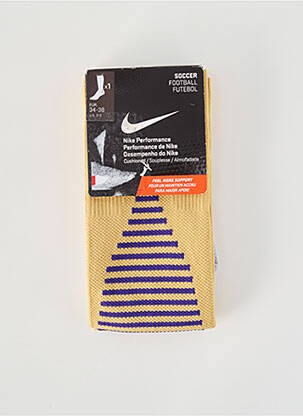 Chaussettes sport football beige NIKE homme