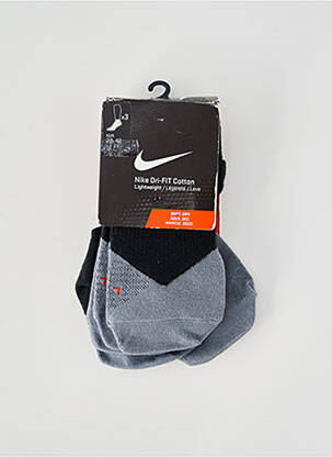 Chaussettes sport multisport gris NIKE homme