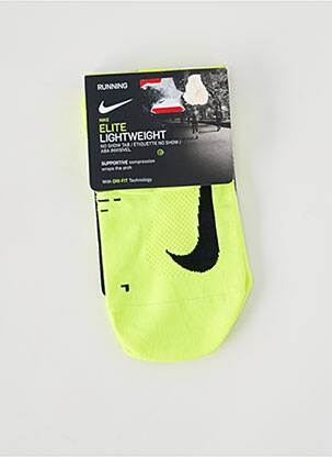 Chaussettes sport multisport jaune NIKE homme