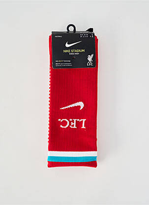 Chaussettes stretch rouge NIKE unisexe