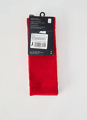Chaussettes stretch rouge NIKE unisexe