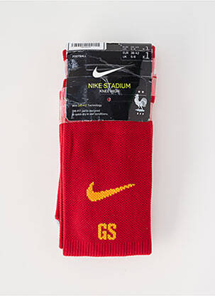 Chaussettes stretch rouge NIKE unisexe