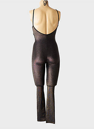 Combi-pantalon fines bretelles fines bretelles noir GINETTE NY ANAHATA X LA NOUVELLE femme