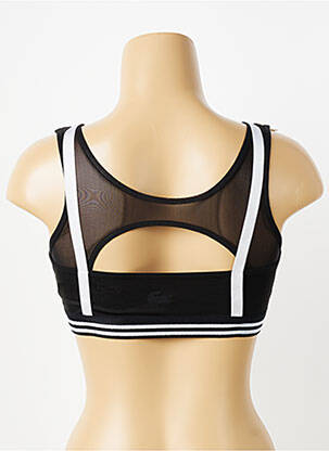 Soutien-gorge sans armature brassieres noir LACOSTE femme