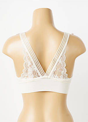 Soutien-gorge sans armature brassieres beige SANS MARQUE femme