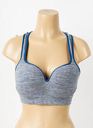 Soutien-gorge sans armature brassieres gris SANS MARQUE femme