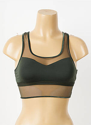 Soutien-gorge sans armature brassieres vert SANS MARQUE femme