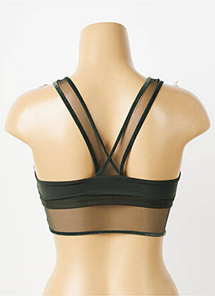 Soutien-gorge sans armature brassieres vert SANS MARQUE femme