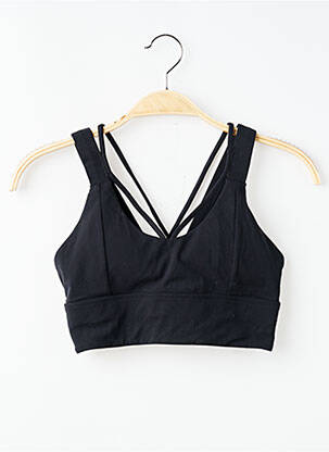 Soutien-gorge sans armature brassieres noir SANS MARQUE femme