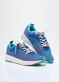 Baskets bout rond talon plat jusqu'à 3cm violet NEW LOOK femme