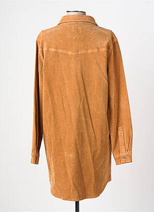 Veste casual coupe droite orange C'EST BEAU LA VIE femme
