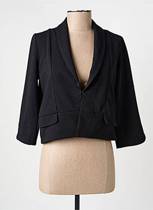 Blazer coupe cintrée noir JULIE GUERLANDE femme