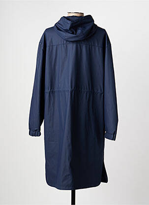 Imperméable finition intérieure doublure satiné a capuche bleu C'EST BEAU LA VIE femme