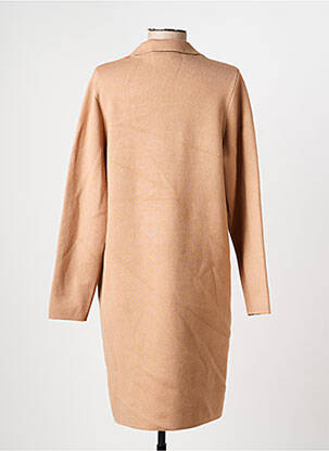 Gilet manches longues stretch beige JULIE GUERLANDE femme