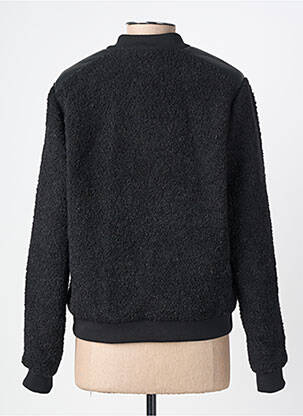 Blouson fermeture pressionnée noir JULIE GUERLANDE femme