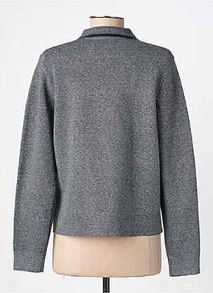 Veste casual coupe droite gris JULIE GUERLANDE femme