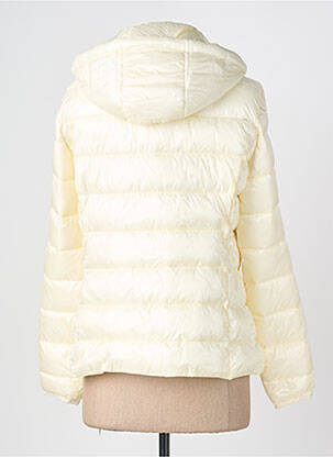 Doudoune manches longues a capuche beige JULIE GUERLANDE femme